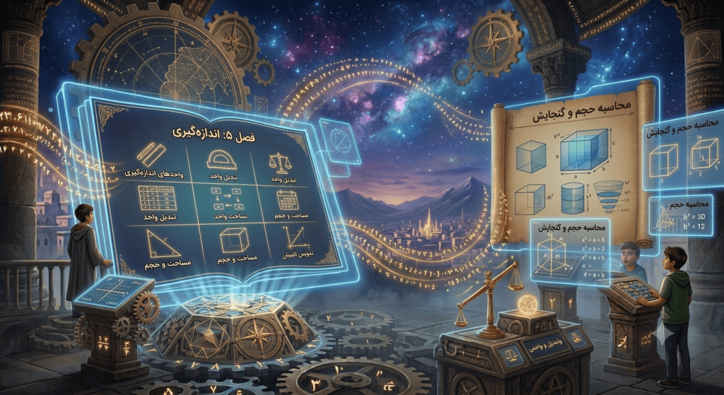 آموزش تصویری فصل 5 ریاضی ششم
