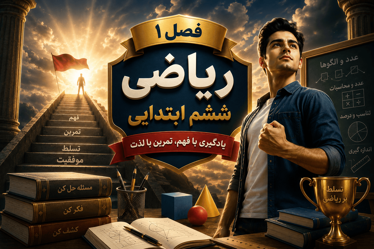 آموزش تصویری فصل ۱ریاضی ششم | همه چیز یادت میاد!
