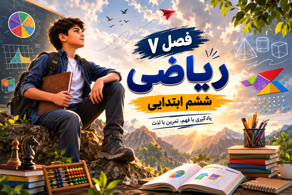 آموزش تصویری فصل 7 ریاضی ششم به زبان ساده